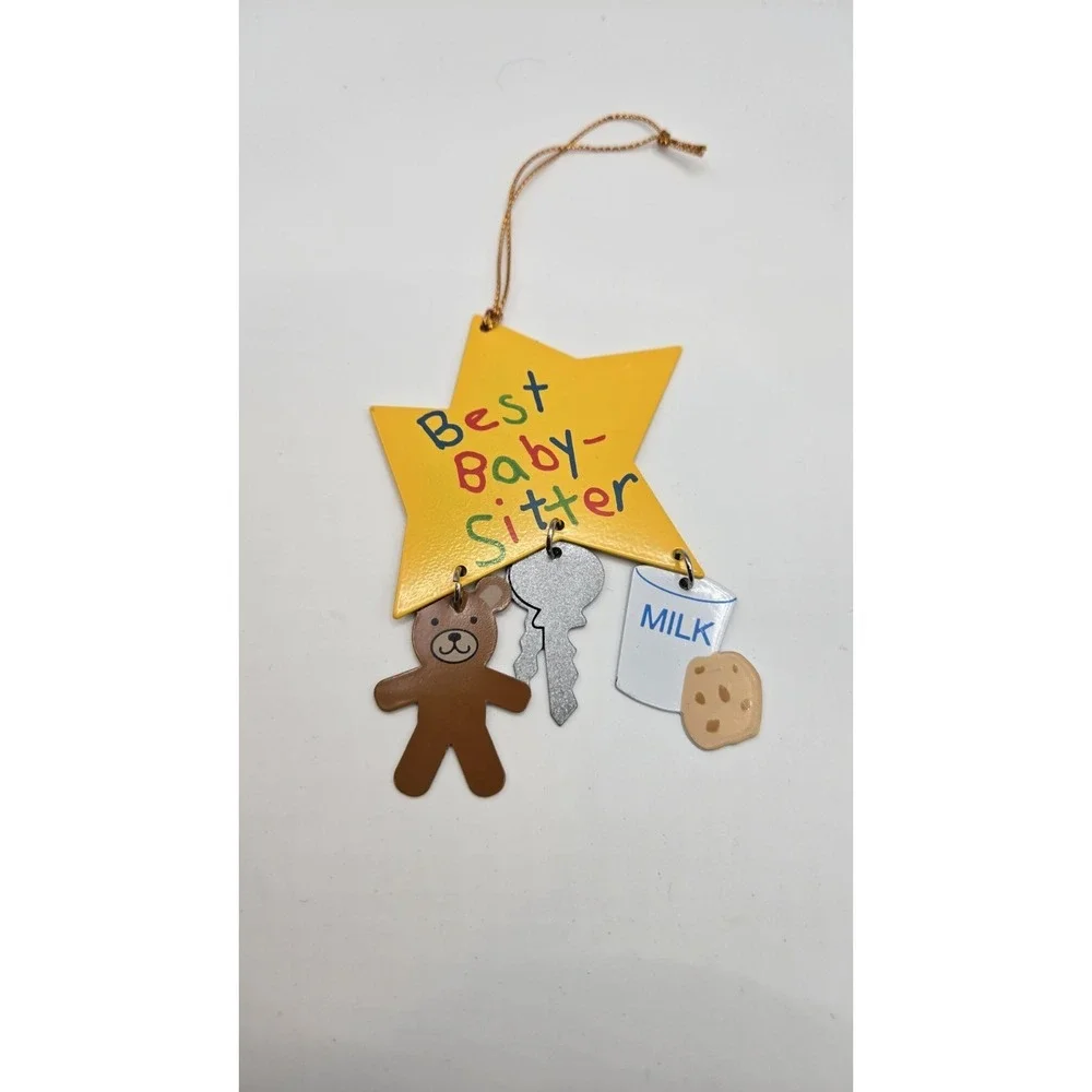 Avon Best Babysitter Hanging Ornament Gift 🎁 3.5